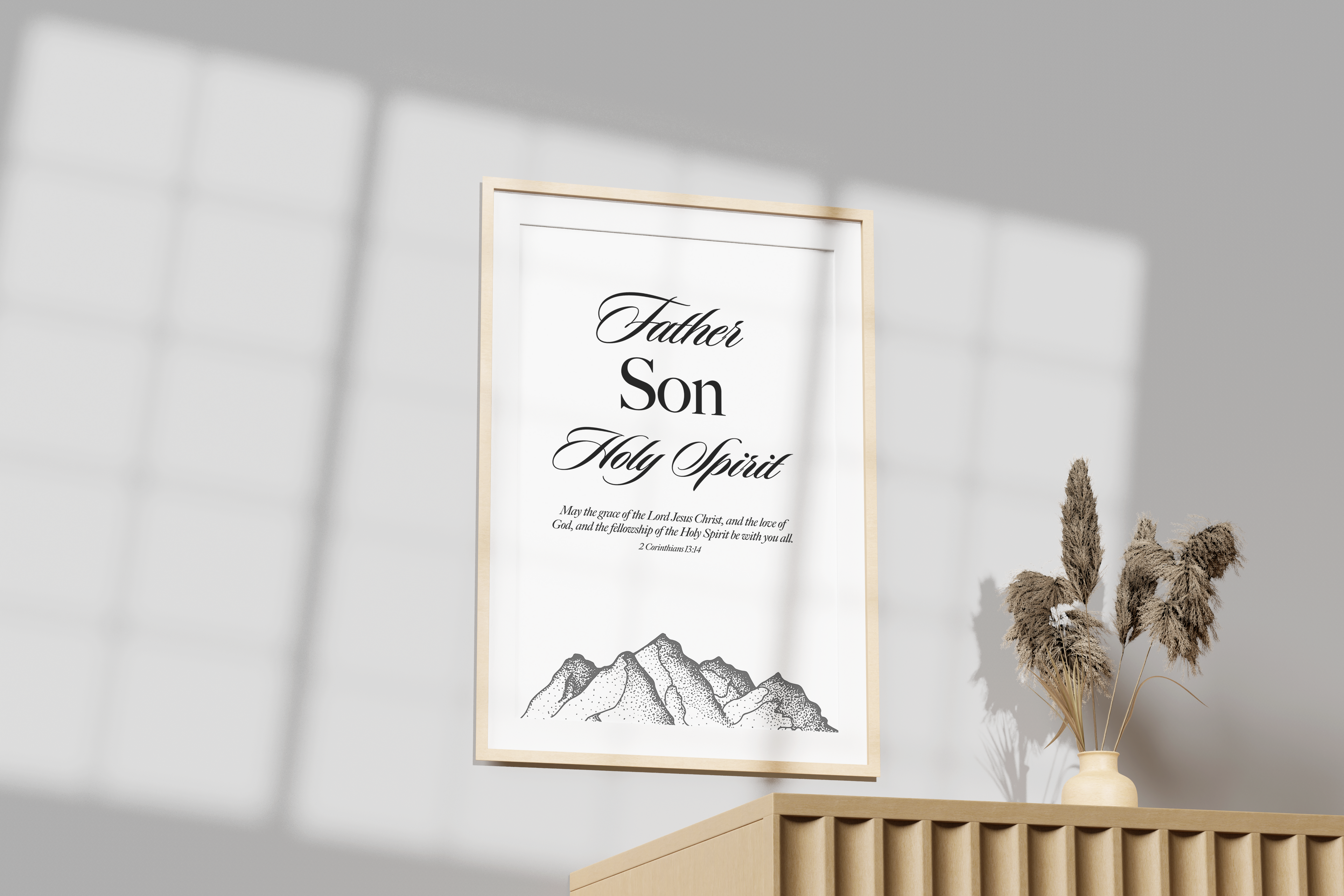 Father, Son, & Holy Spirit (Portrait)