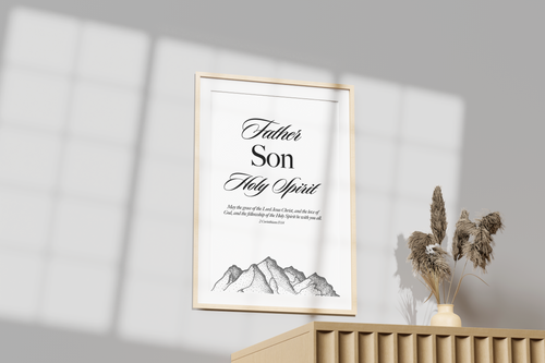 Father, Son, & Holy Spirit (Portrait)
